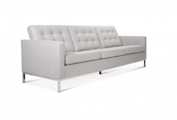 Sofa 3 FLORENCJA wełna - inspiracja proj. Florence Knoll