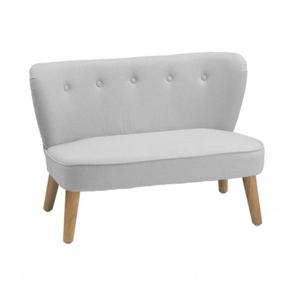 Sofa dziecięca szara Kids Concept