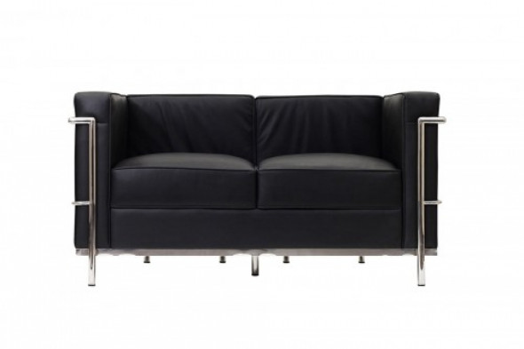 Sofa KUBA II - 2 os.- inspirowana proj. LC2