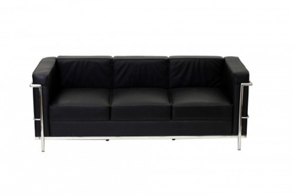 Sofa KUBA II - 3 os. - inspirowana proj. LC2