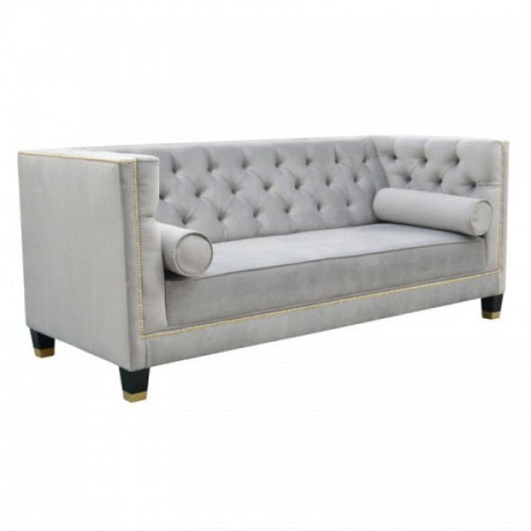Sofa pikowana Chesterfield Lincoln 2-osobowa