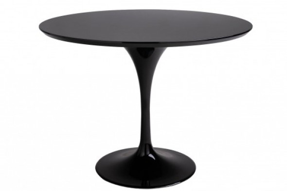 Stół Tulip czarny 100 cm MDF