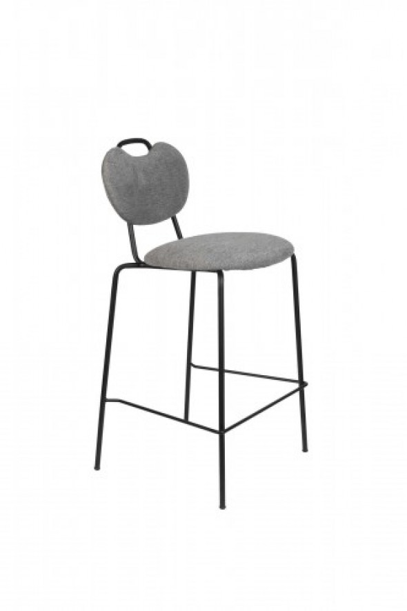 Stołek barowy Aspen szary