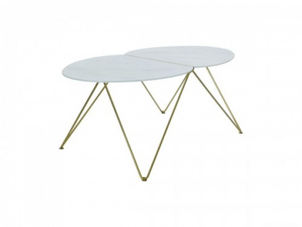 Stolik Ant Mosiężne Nogi