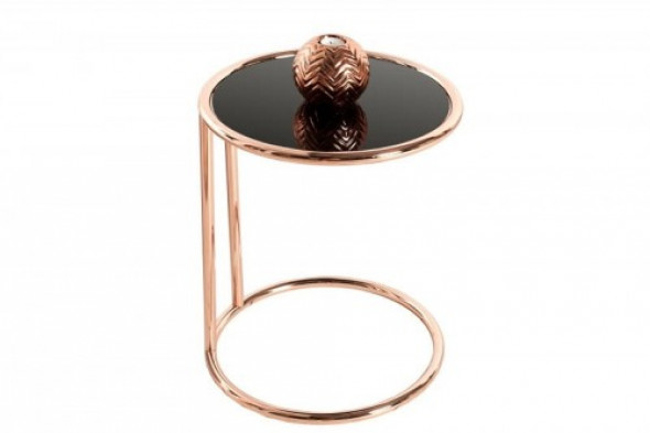 Stolik Art Deco miedziany Invicta