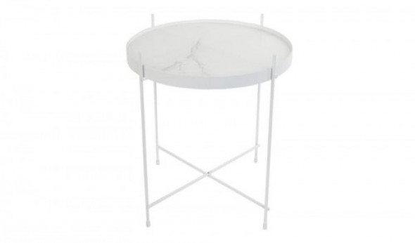 Stolik kawowy Cupid biały marmur