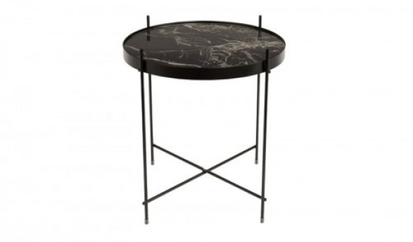Stolik kawowy Cupid czarny marmur