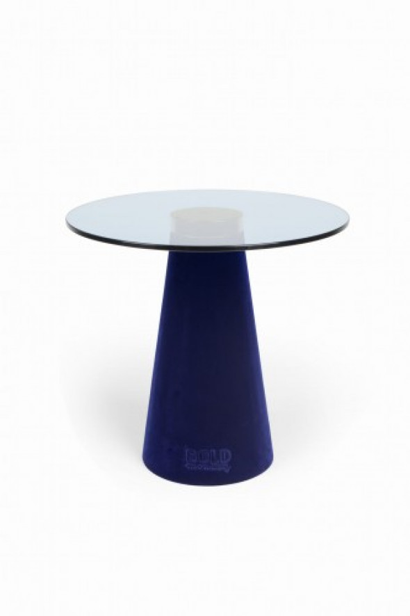 Stolik kawowy Leader of the fanclub granatowy