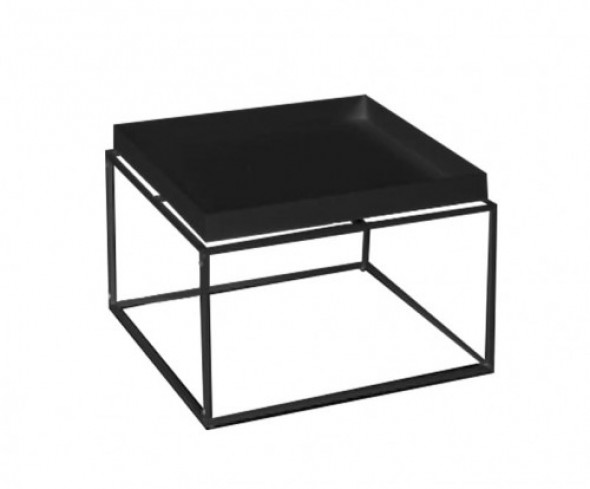 Stolik kawowy Ritta czarny metalowy XXL