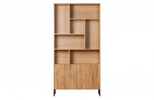 Szafka regał Gravure dąb naturalny