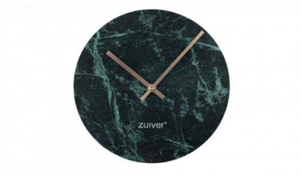 Zegar marmurowy Time zielony