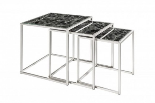 Zestaw 3 stolików Elements Invicta