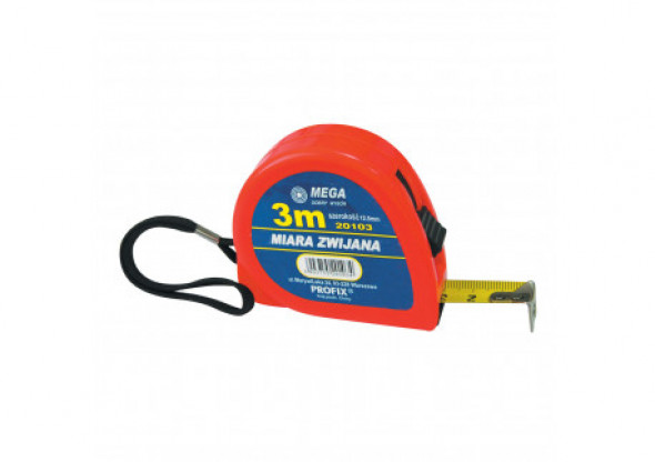 20105 Miara zwijana 5m/13mm, Mega