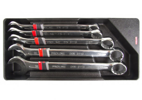 58713 Tacka numer 13 - klucze oczkowo - płaskie, 5 elementów, pusta