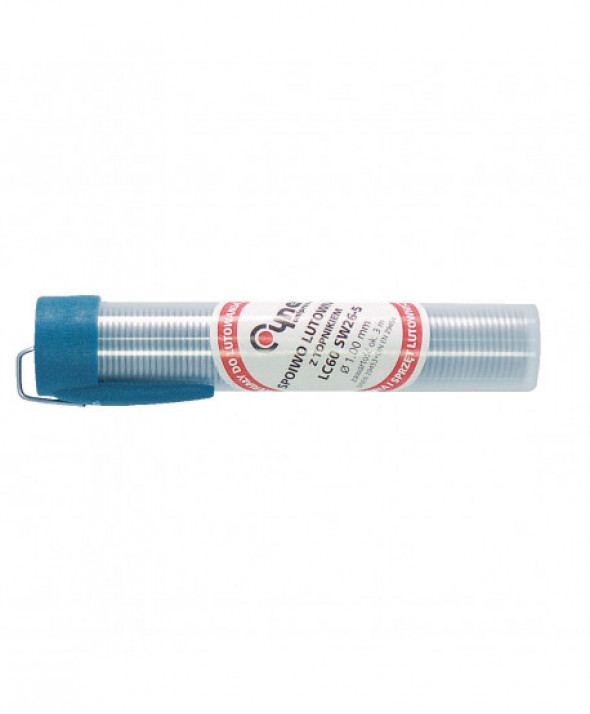 60319 Spoiwo lutownicze, cyna z kalafonią do lutowania 1.0mm, L:3m