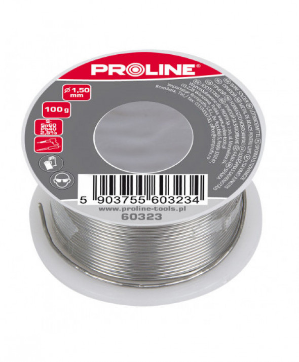 60331 Spoiwo lutownicze do lutowania 3.0mm szpula 100g