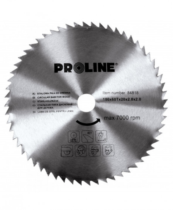 84831 Tarcza do drewna 315mm, 80 zębów, Proline