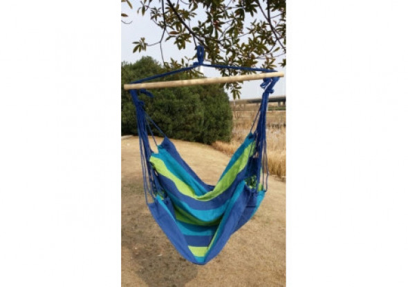 AG233B Krzesło wiszące 120kg blue/green