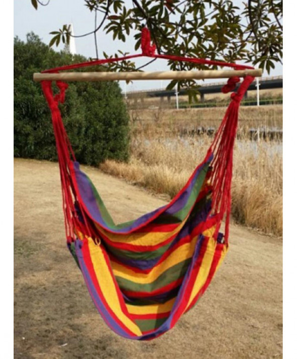 AG233C Krzesło wiszące 120kg red/green