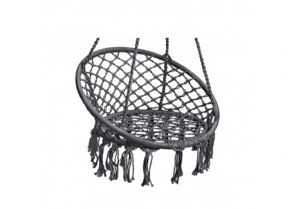 AG233H Krzesło wiszące gniazdo szare