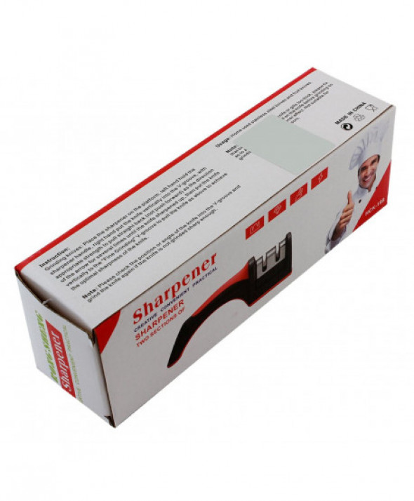 AG422B OSTRZAŁKA NOŻY 2 STOPNIOWA RED