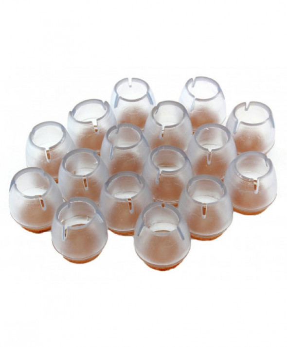AG562D NAKŁADKI NOGI MEBLE 16SZT 25-29MM