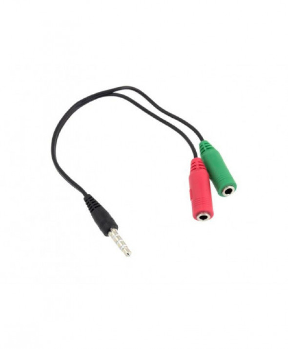 AK313 Kabel 2 x mini jack 3,5mm audio 4  pin