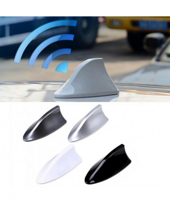 AK322C Antena samochodowa fm shark white