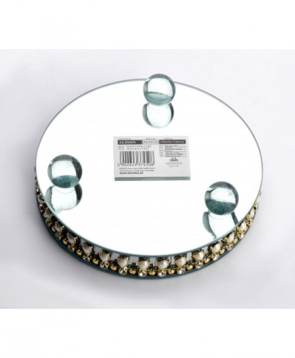 ALISON Podstawka art. dekoracyjny 15x15xh5cm