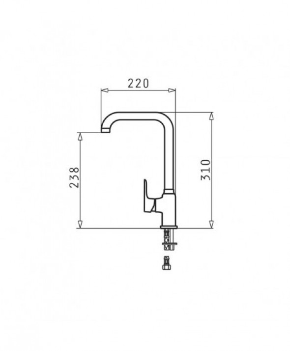 Bateria kuchenna PYRAMIS SILVIO 090935801 volcano (kolor czarny)