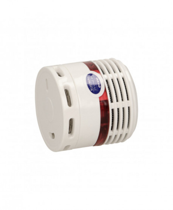 Bateryjny czujnik dymu MINI ze zintegrowaną baterią