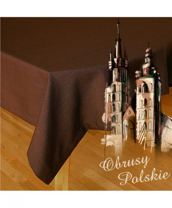 Bieżnik Polski Greno 35x140 Ciemny Brąz