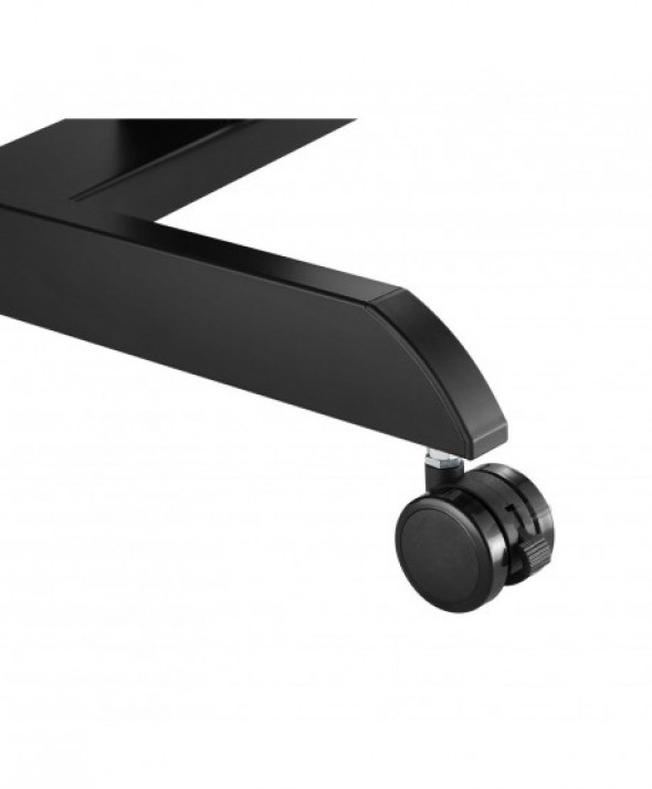 Biurko stolik do laptopa Maclean, regulacja wysokości, do pracy stojąco siedzącej, max wys 113cm, MC-892B