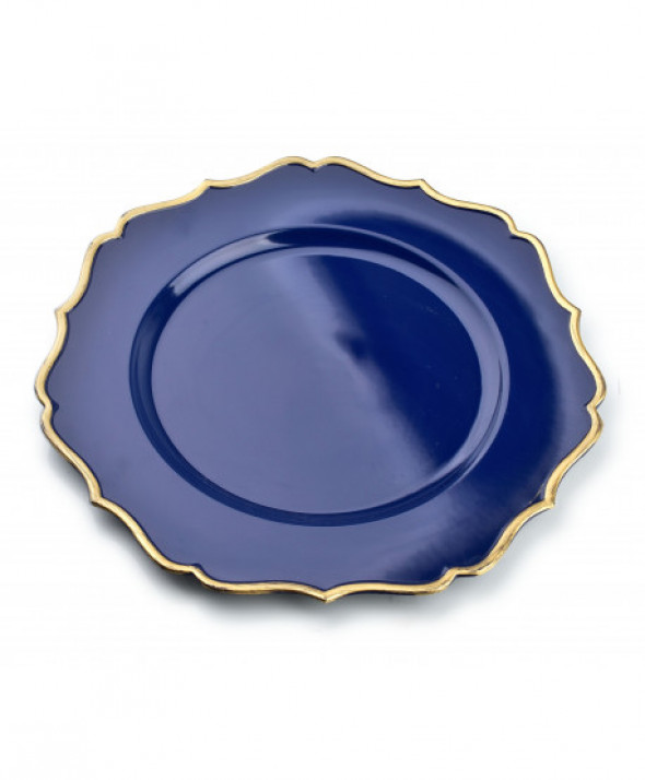 BLANCHE COLOURS Podtalerz Art. Dekorac  granatowy