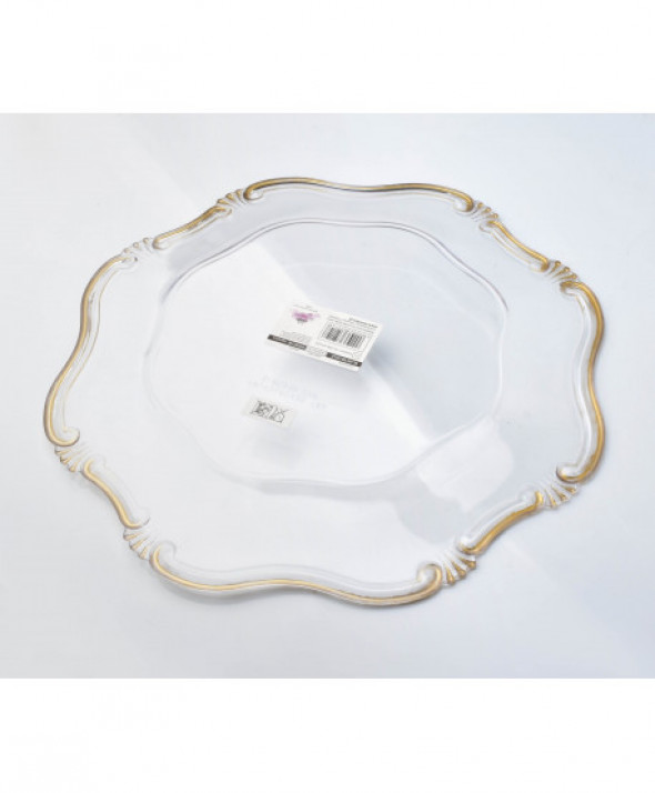 BLANCHE GOLD Podtalerz 35x35x2,5cm       art. dekoracyjny