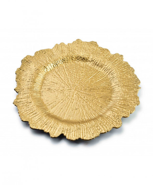 BLANCHE GOLD Podtalerz  Art. Dekoracyjny 33x33x2cm