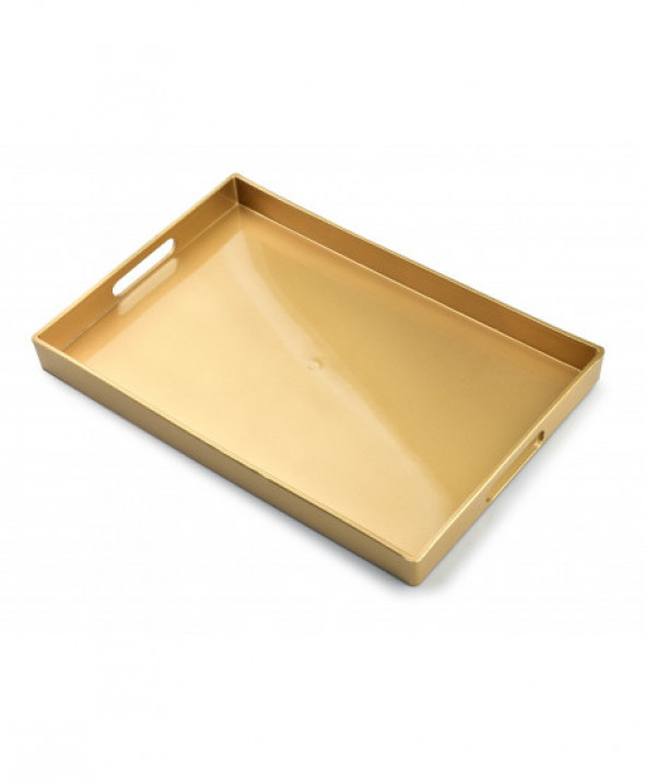 BLANCHE GOLD TACA DEKORACYJNA 40x26x3,5cm