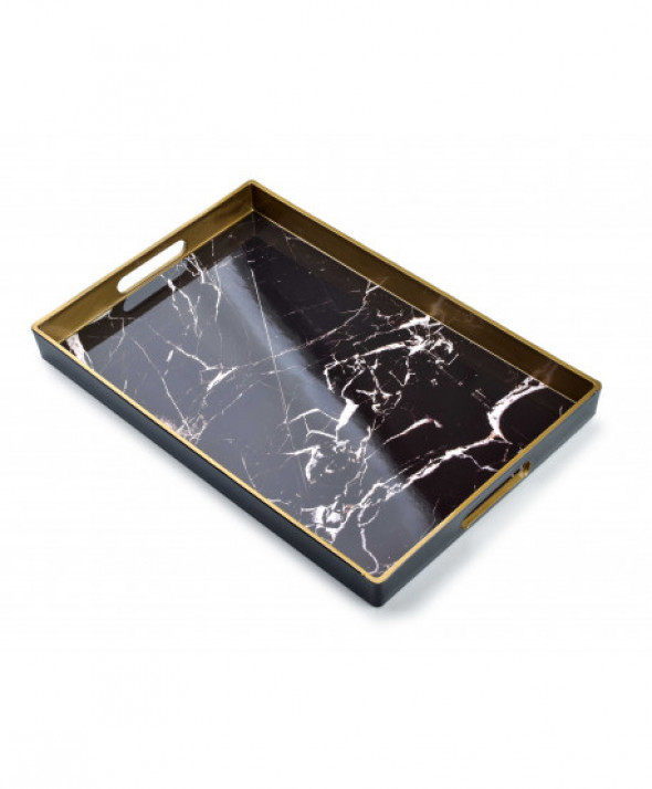 BLANCHE MARBLE TACA DEKORACYJNA 40x26x3 ,5cm