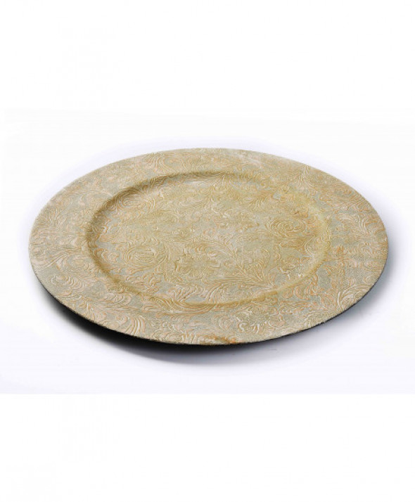 BLANCHE Podtalerz 33x33x2cm             art.dekoracyjny