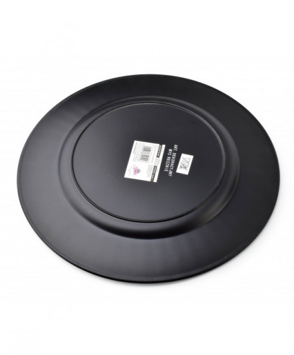 BLANCHE SILVER Podtalerz 33x33x2cm       art. dekoracyjny