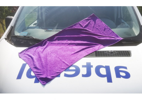 BQ8B Ręcznik z mikrofibry 100x50cm fiole