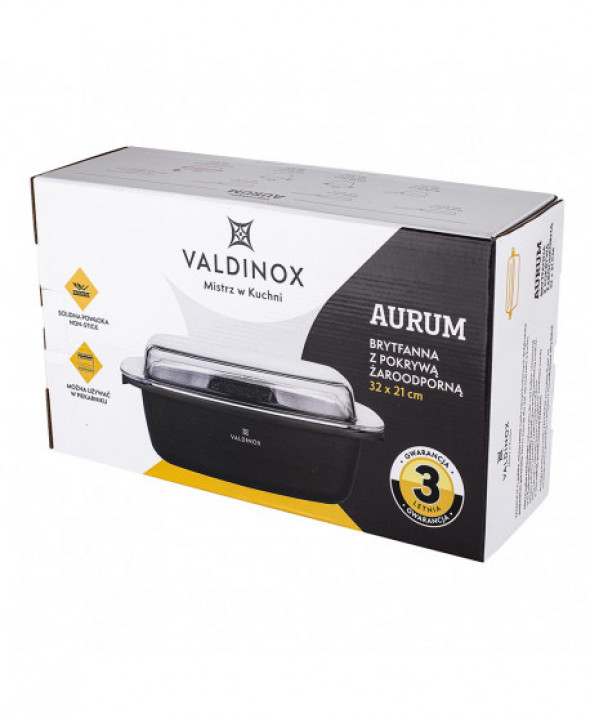 Brytfanna z pokrywką Valdinox Aurum 5,7 l