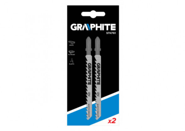 Brzeszczoty do wyrzynarki, 6TPI, uchwyt typu T, kpl. 2 szt.