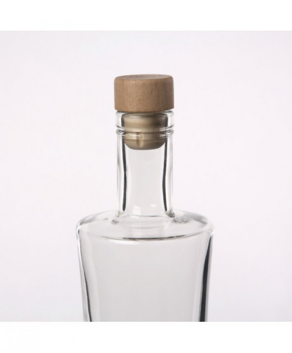 Butelka / karafka do nalewki, na oliwę i ocet Saturn 750 ml z korkiem