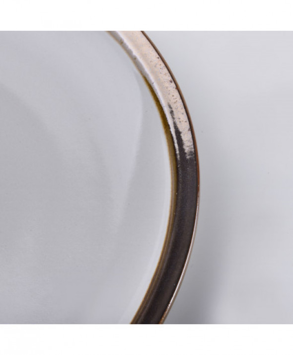 CAL GREY Talerz                         24x24xh2cm