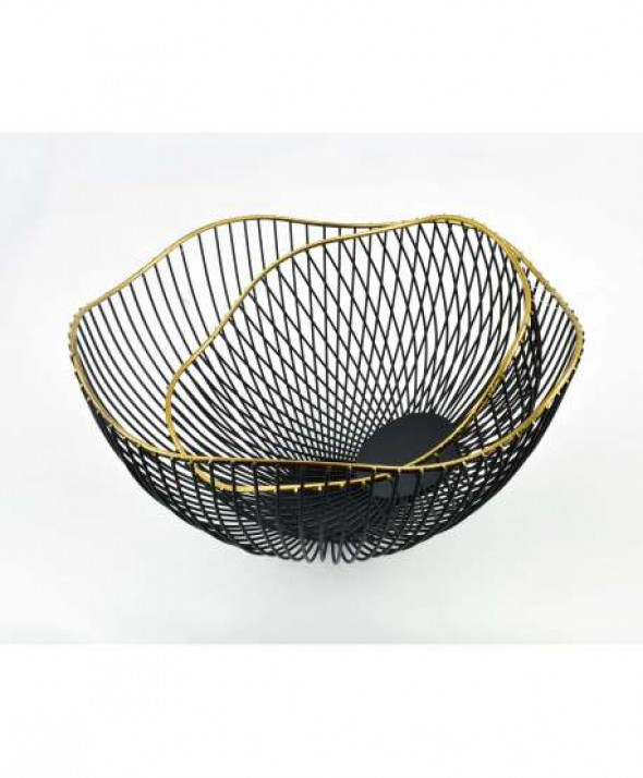 CEDRIC Komplet 2 misek dekoracyjnych    25,5xH:11cm/32xH:13,5cm