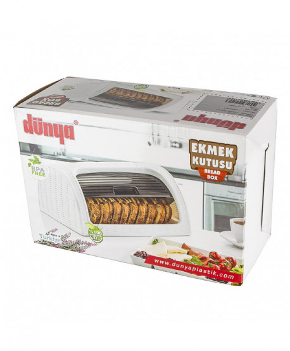 Chlebak z tworzywa sztucznego Katex Rattan Szary