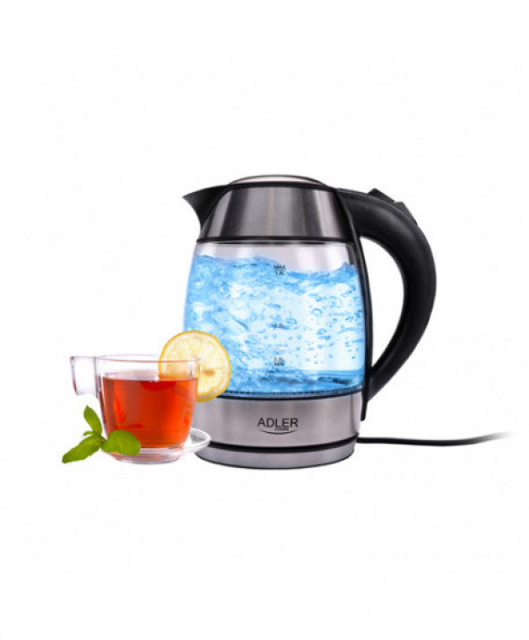 Czajnik elektryczny Adler AD 1246 (2000W 1.8l  kolor przeźroczysty)
