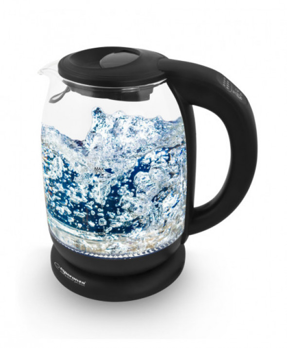 Czajnik elektryczny szklany led+temp. loire 1.7 l
