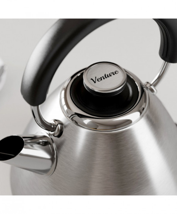 Czajnik Morphy Richards Venture Pyramid srebrny